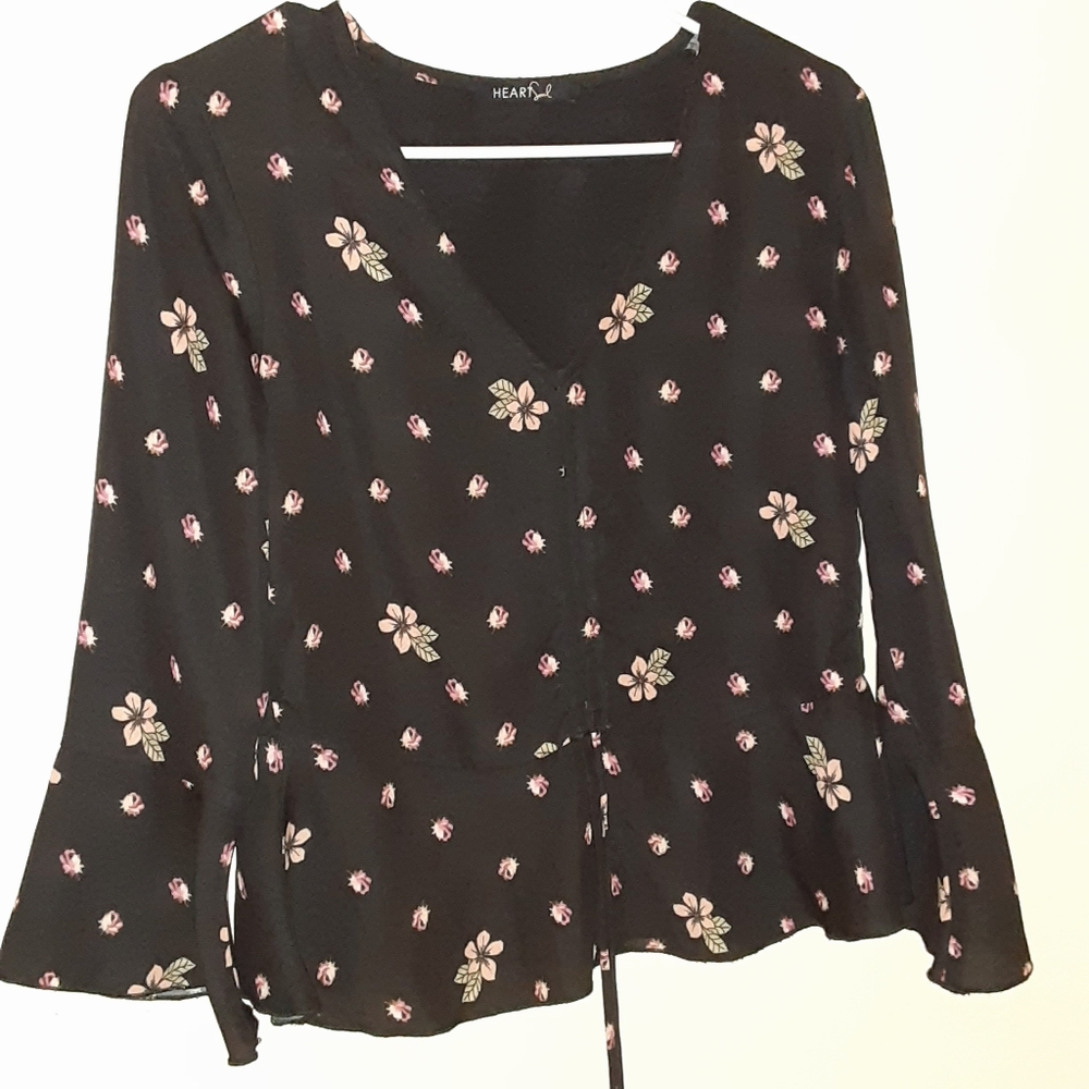 Heart Soul Floral Blouse